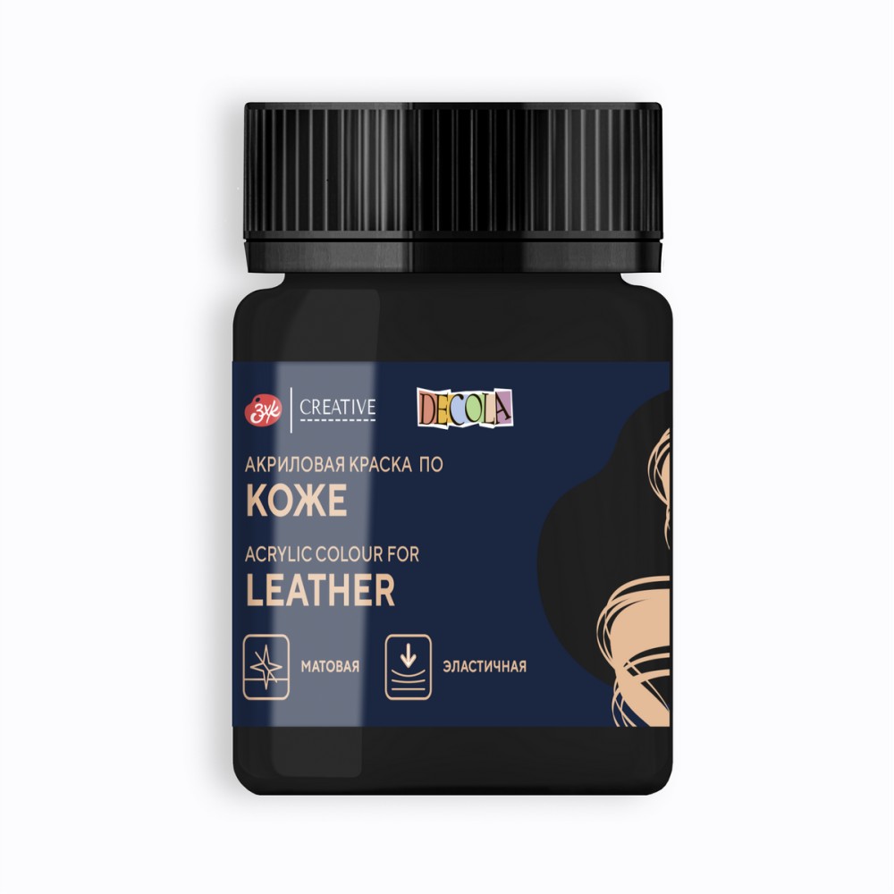 Краска акриловая для кожи "Декола"