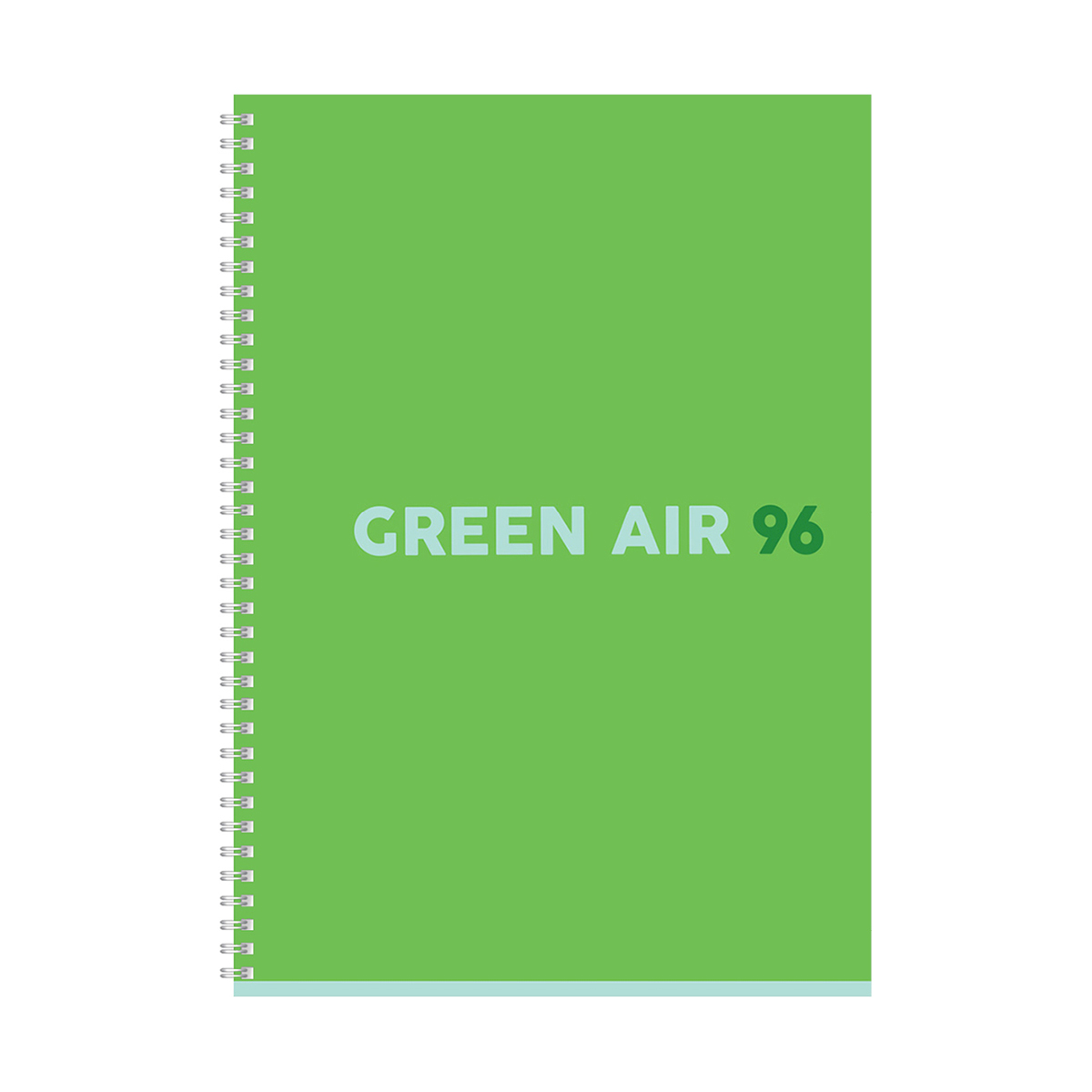 Тетрадь "Green air", А4, 96 листов, клетка, ассорти - 6