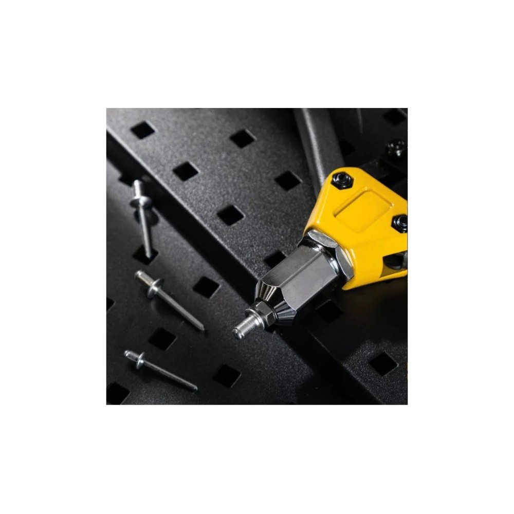 Заклепочник двуручный Deli YS EDL236913, 330 мм, 2.4- 6.4 мм, желтый, черный - 3