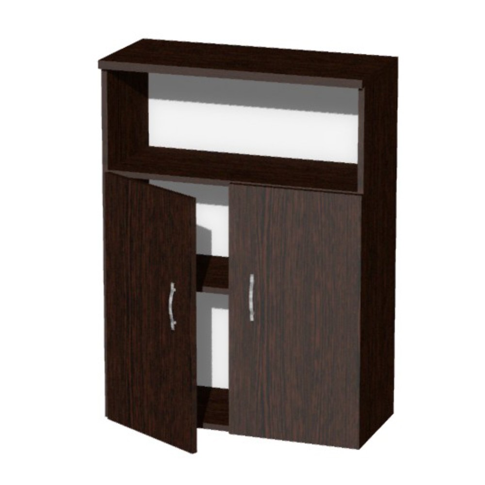 Коллекция Макси шкаф М03.2, 800x360x1090 мм, венге