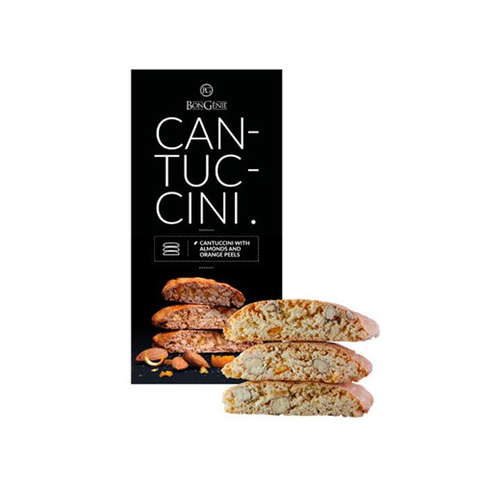 Печенье "Bongenie. Cantuccini" с миндалем и апельсиновыми корочками, 180 г - 2