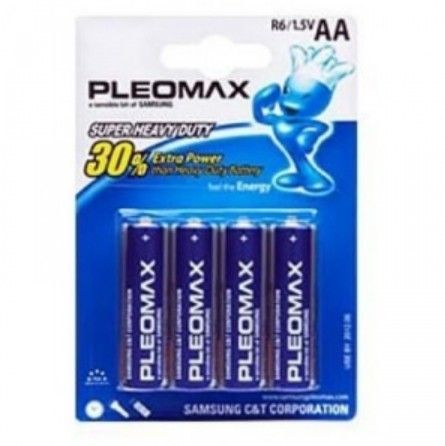 Батарея гальваническая солевая Samsung "Pleomax"