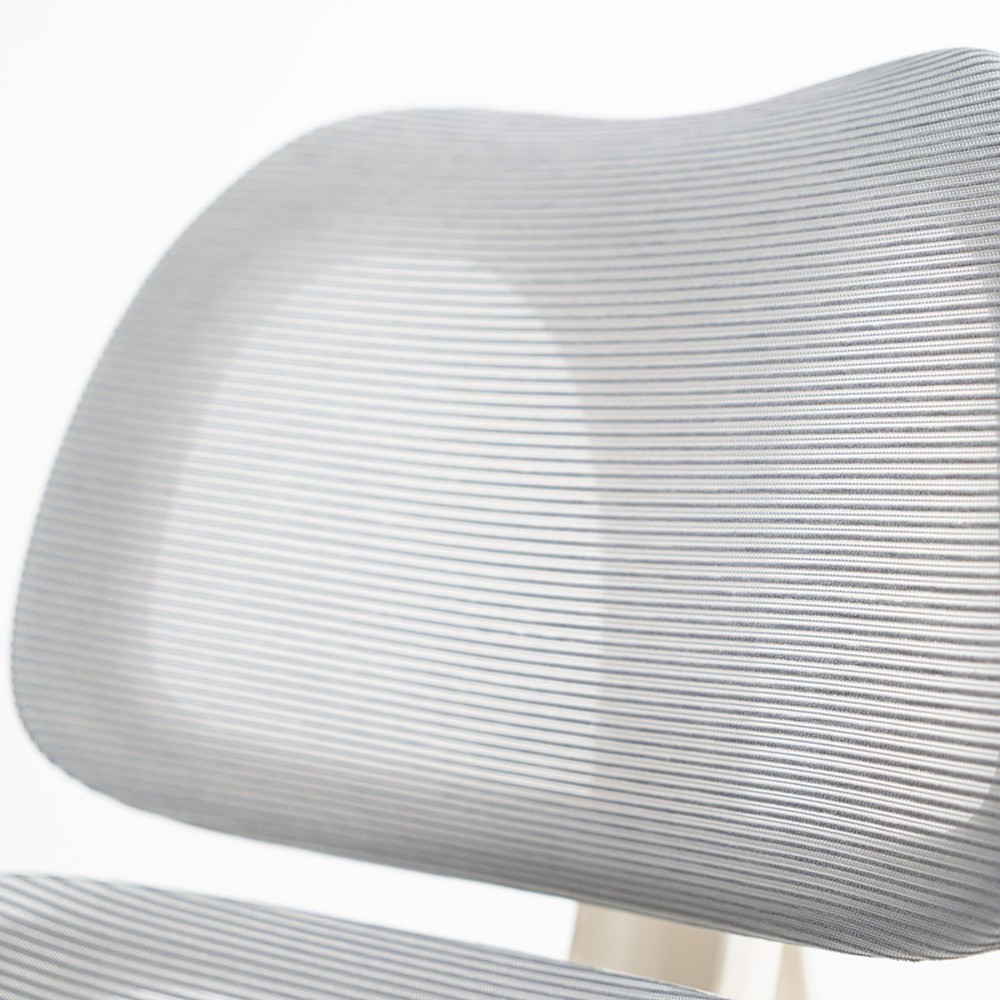 Кресло детское Ergosmart Antey, ткань, пластик, корпус белый, подставка для ног, с чехлом розовым, серый - 13