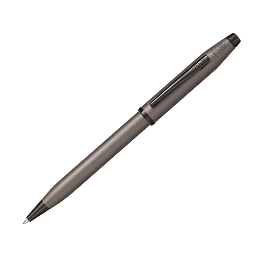 Ручка шариковая "Century II Gunmetal Gray", 0.7 мм, металл, серый, стерж. черный, подарочная упаковка