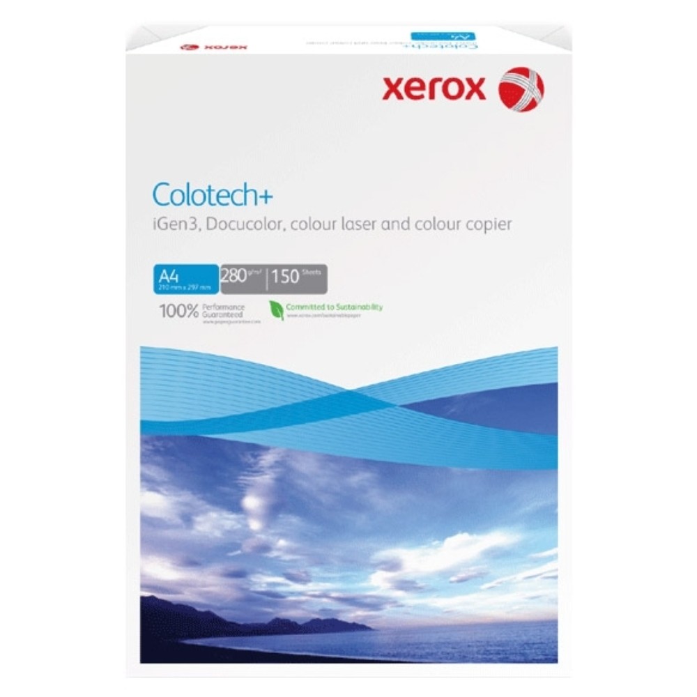 Бумага для лазерной печати "Xerox Colotech+", A4, 150 листов, 280 г/м2 - 2