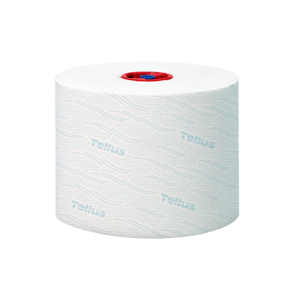 Бумага туалетная Tellus Комфорт TP6, в миди-рулонах, 100 м, 2 слоя