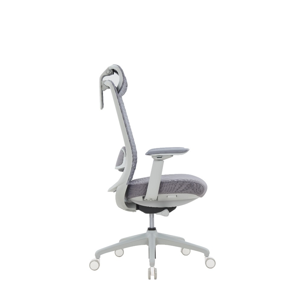 Кресло эргономичное SitZone CH-531A, ткань, пластик, серый - 4