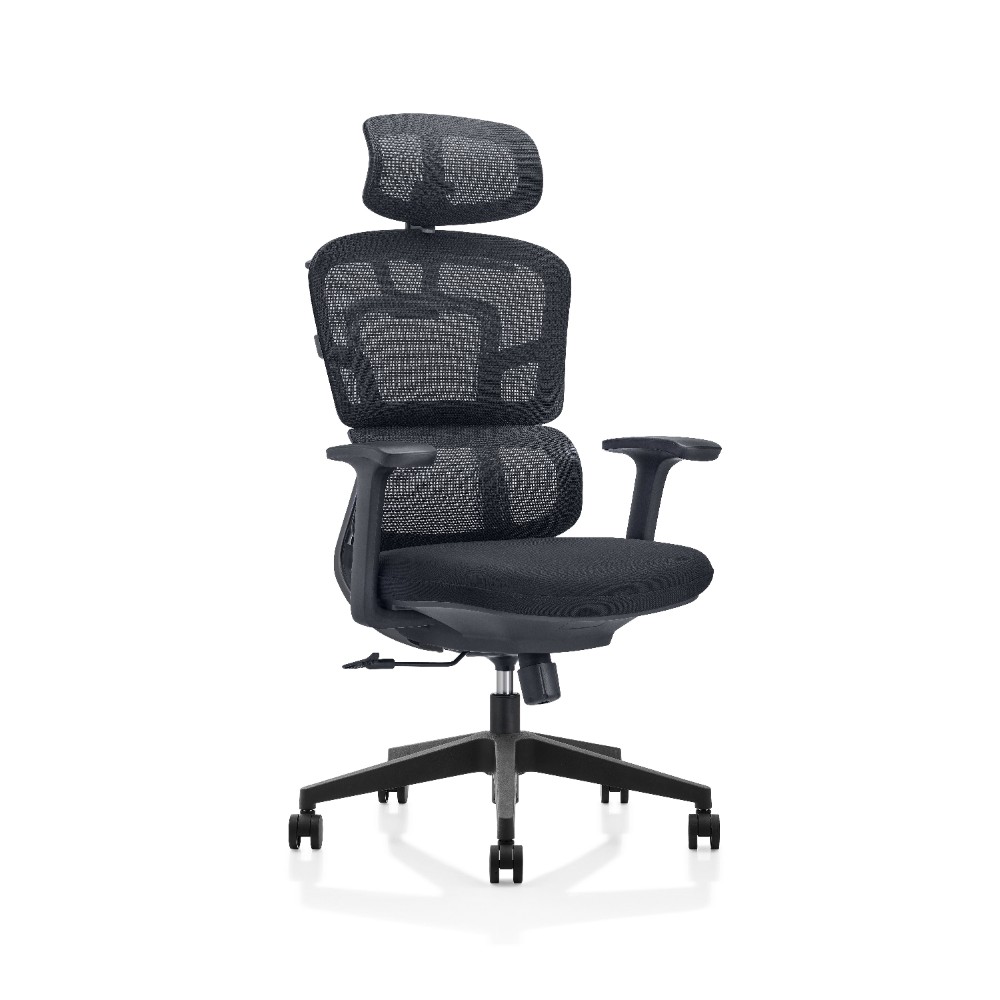 Кресло для руководителя SitZone U-062A сетка, черный