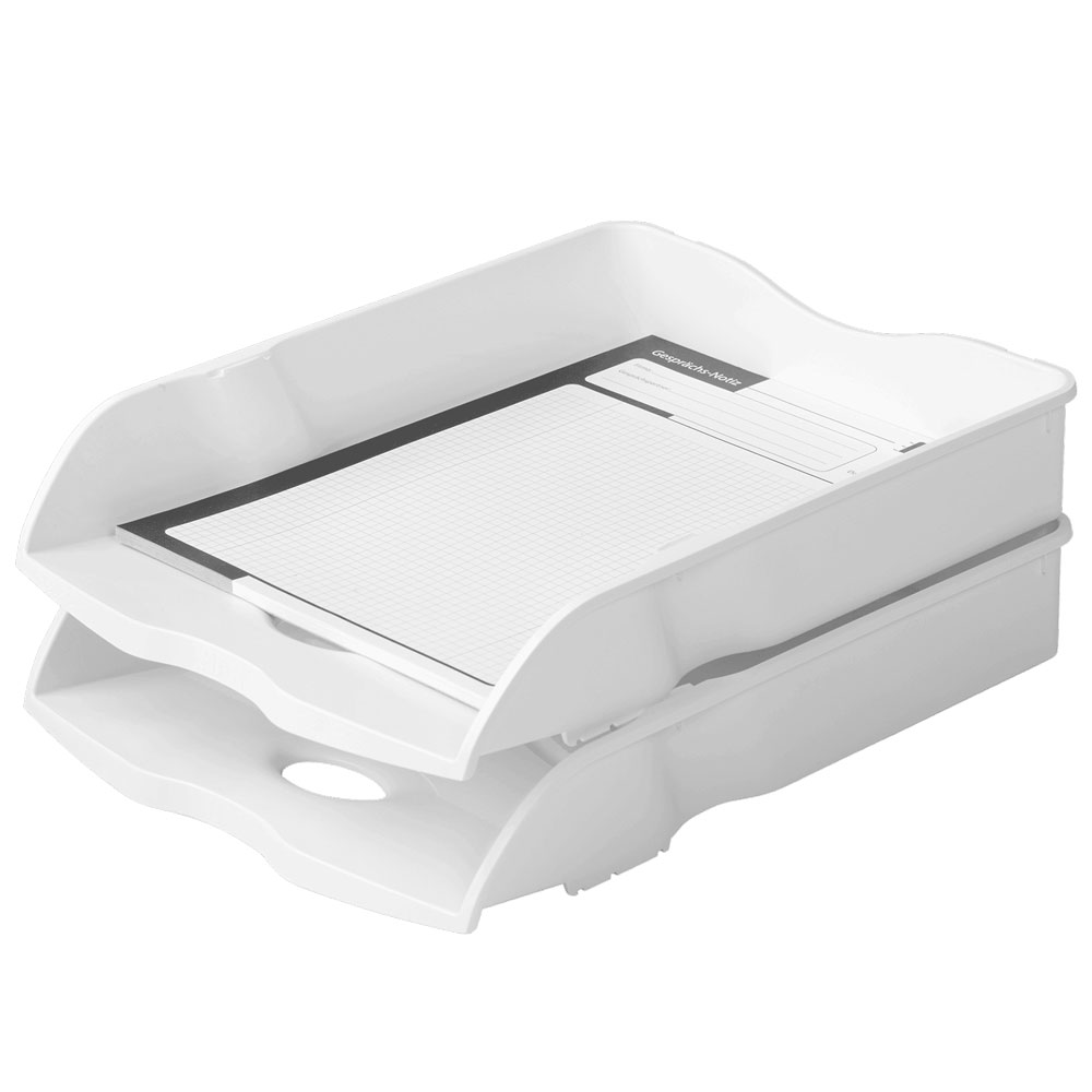 Модуль для бумаг горизонтальный "Re-Loop", белый - 2