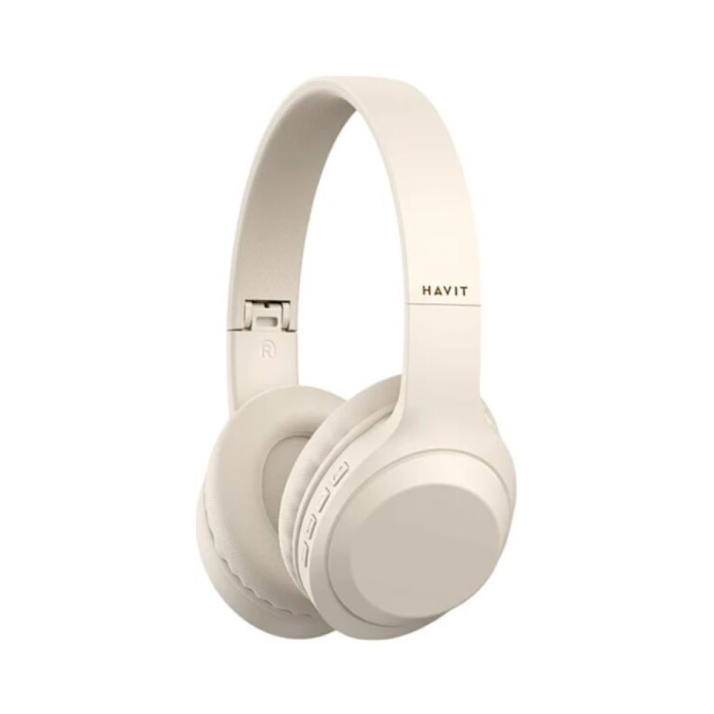 Наушники беспроводные Havit "H628BT", бежевый