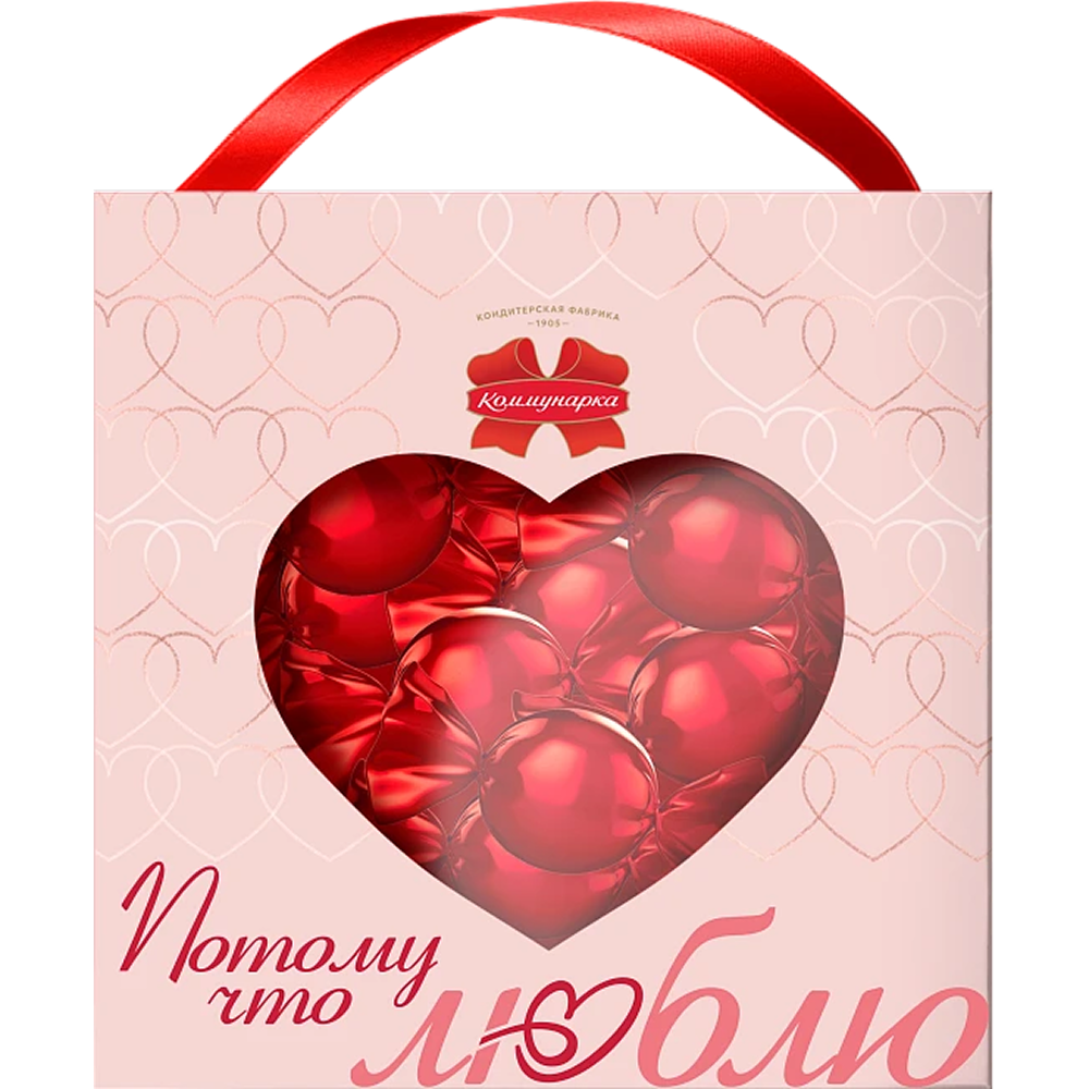 Конфеты в наборе "Потому что люблю"