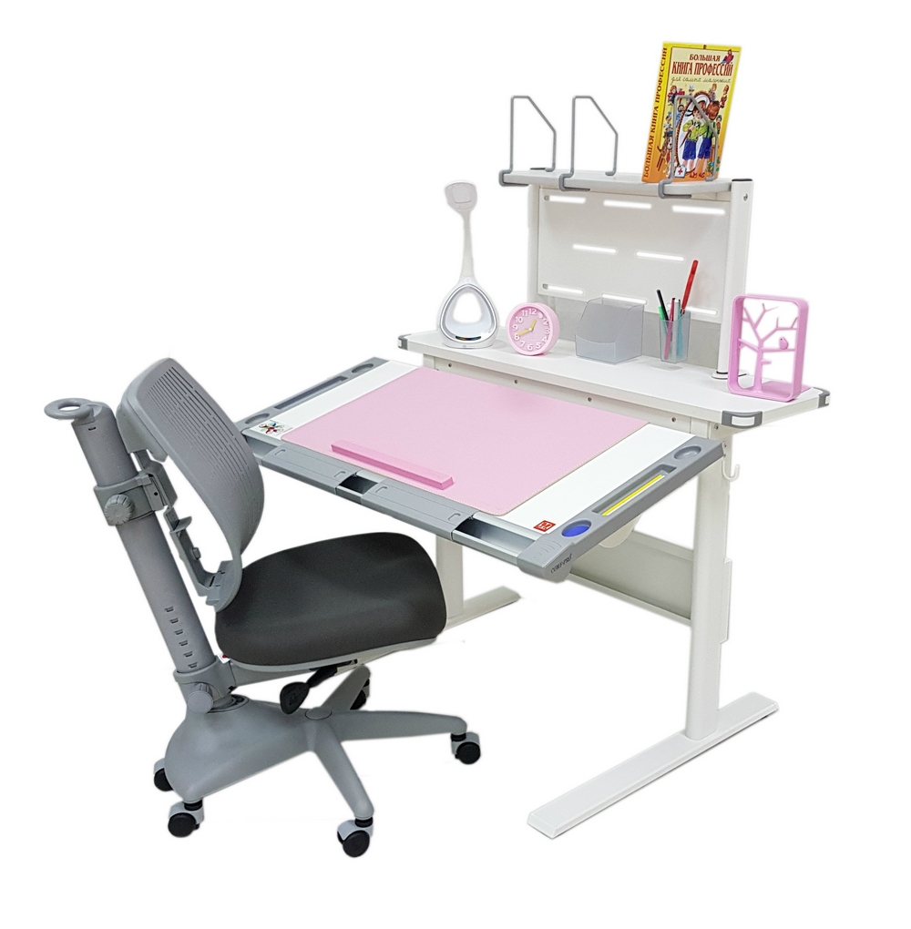 Стол Comf-Pro М7, 1050х780х(575-908) мм, белый - 6