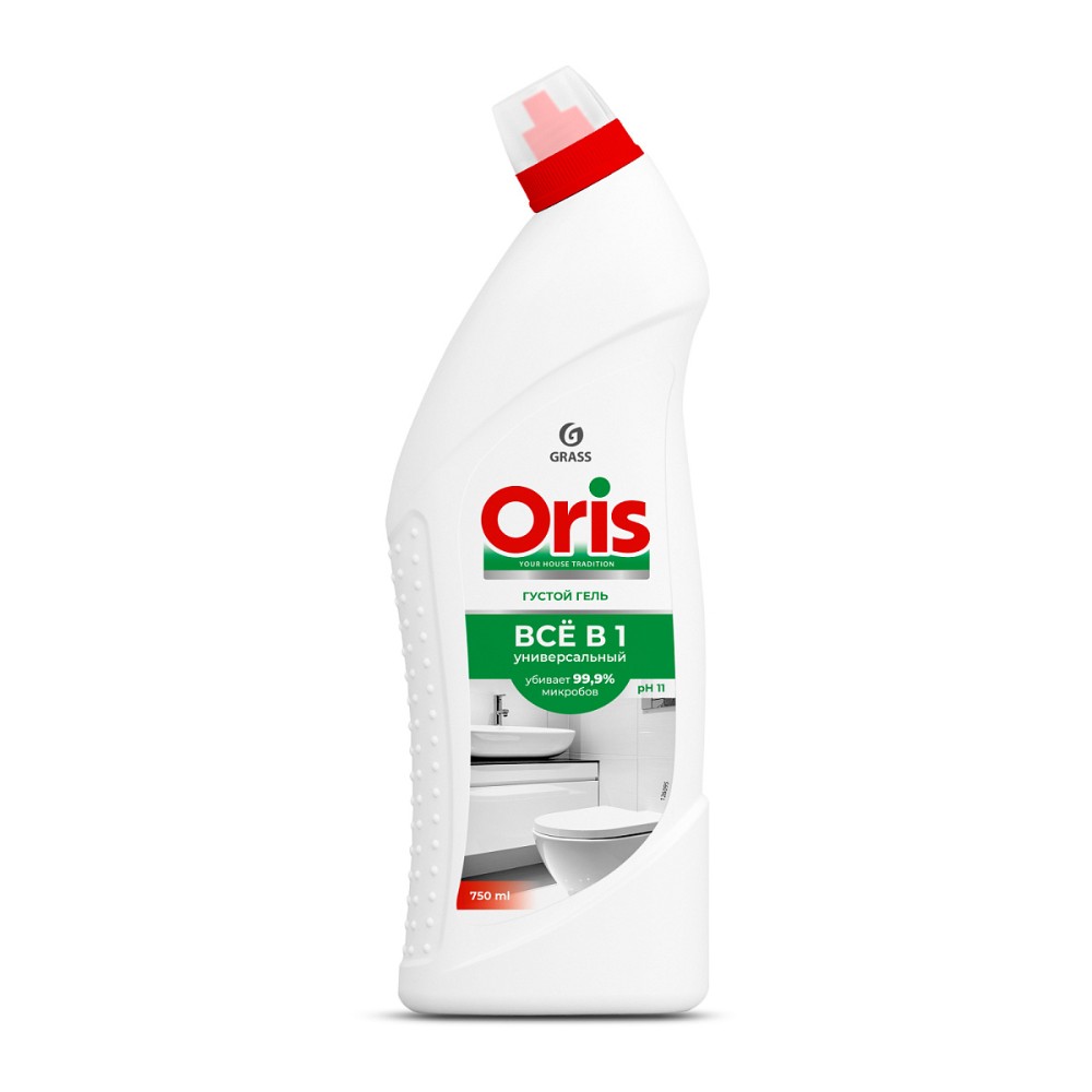 Средство чистящее для туалетных и ванных комнат "Oris"