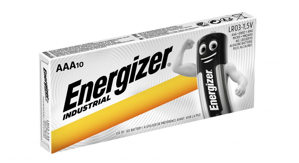 Батарейки алкалиновые Energizer "Intelligent AAA/LR03"