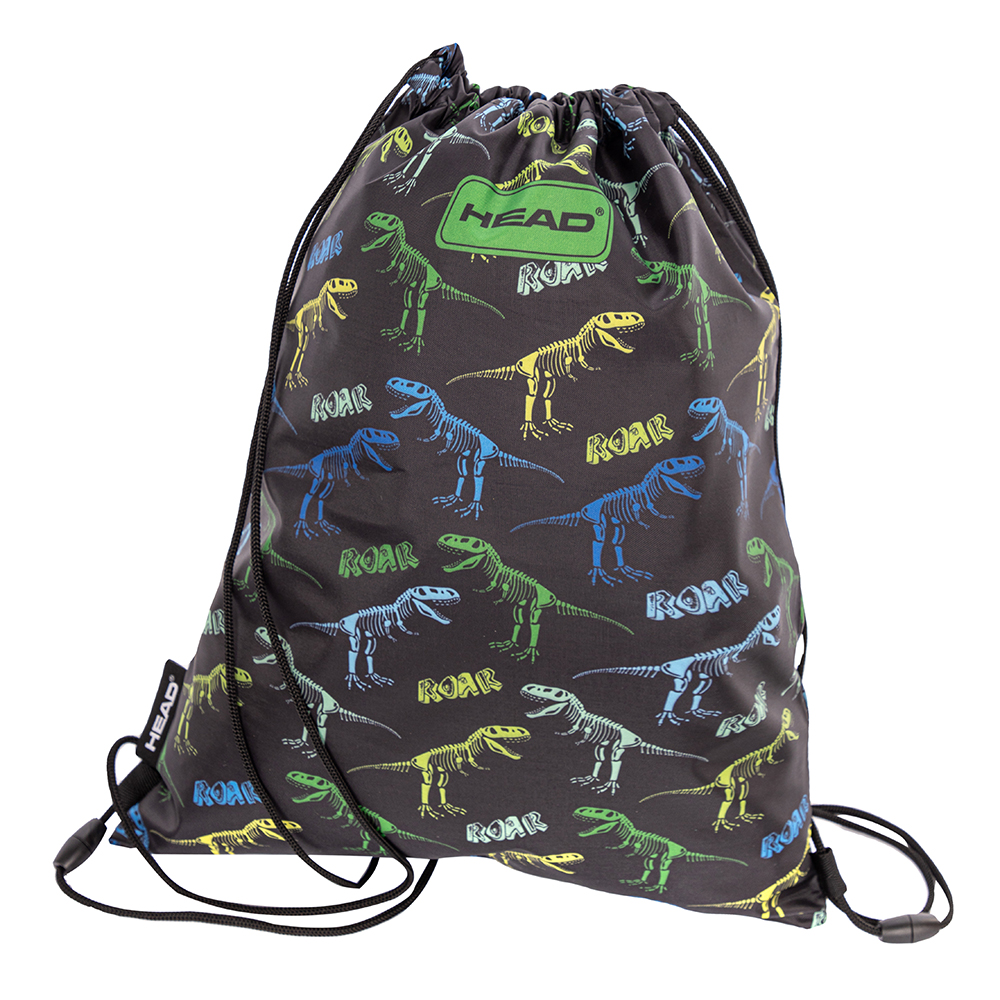 Мешок для обуви Head "Dinos Era", 44x33 см, черный