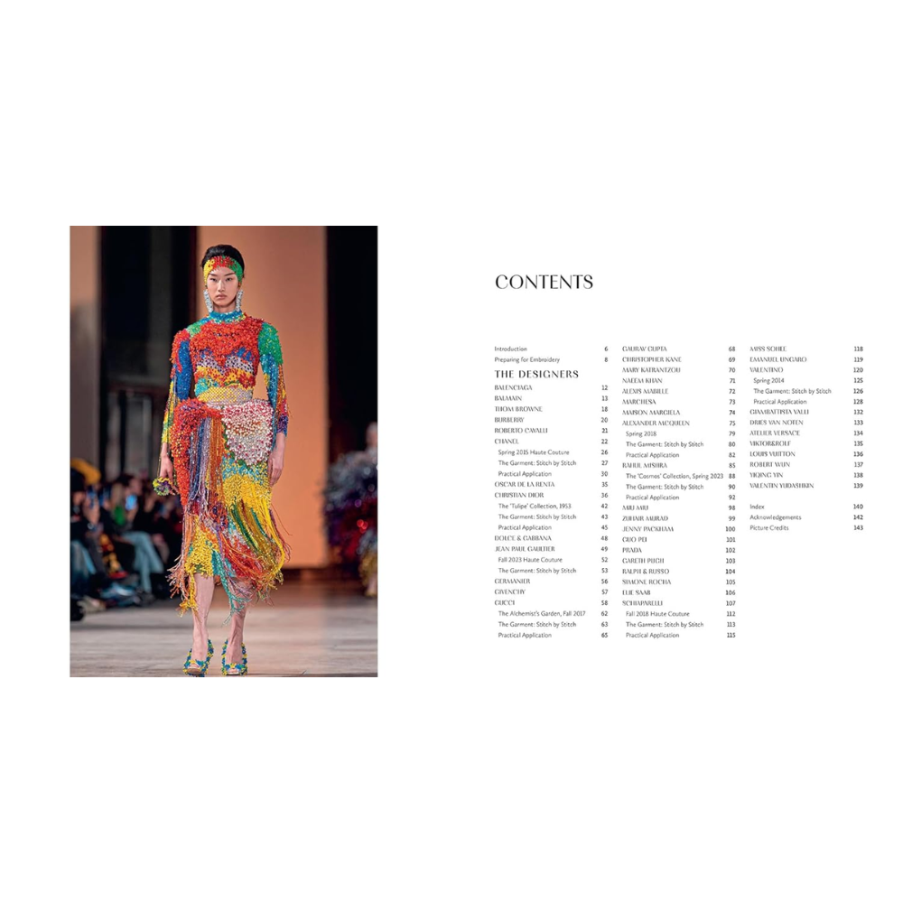 Книга на английском языке "The Art of Couture Embroidery. The Secrets of Runway Design" HB, Jessica Pile, Robert Ossant