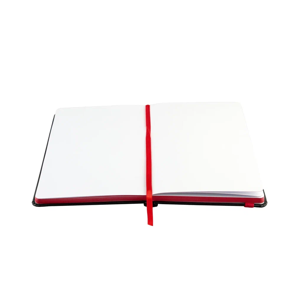 Скетчбук "Стихия", 9х14 см, 140 г/м2, 80 листов, черный, срез красный - 3