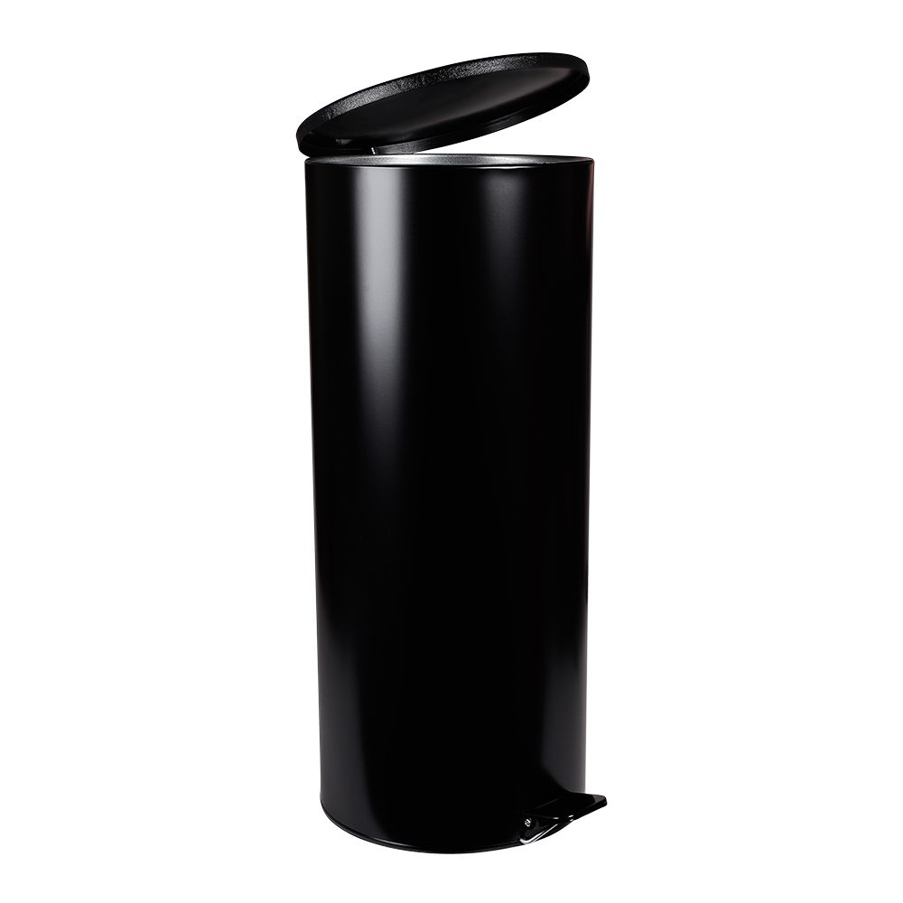 Урна с педалью, 50 л, черный