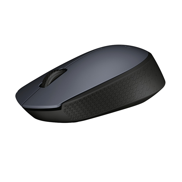 Мышь Logitech "M170 Grey", беспроводная, 1000  dpi, 3 кнопки, серый