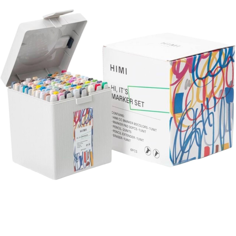 Набор маркеров художественных "Himi Miya"