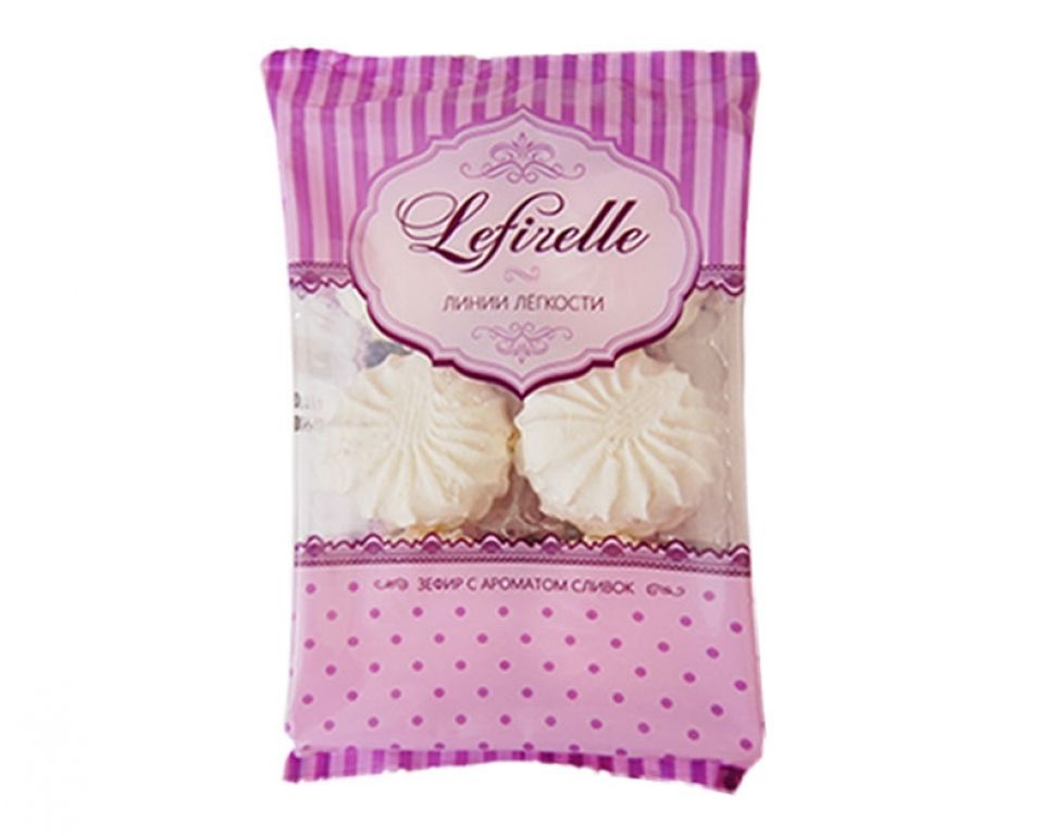 Зефир "Lefirelle" 230 гр., бело-розовый - 3