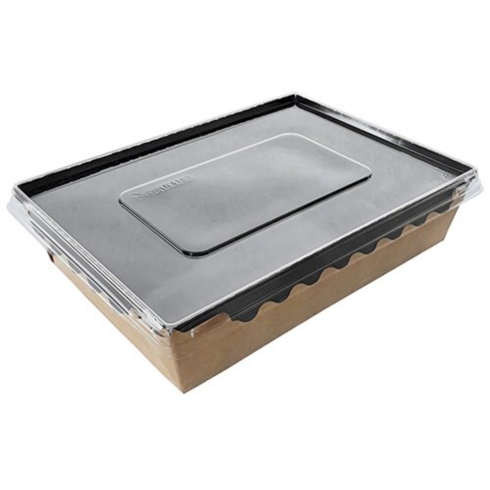 Контейнер бумажный для салата, 1000 мл, 150 шт/упак