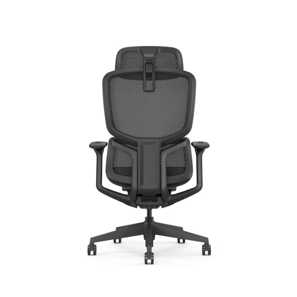 Кресло компьютерное SitZone E-JX-001А, сетка, пластик, черный - 5