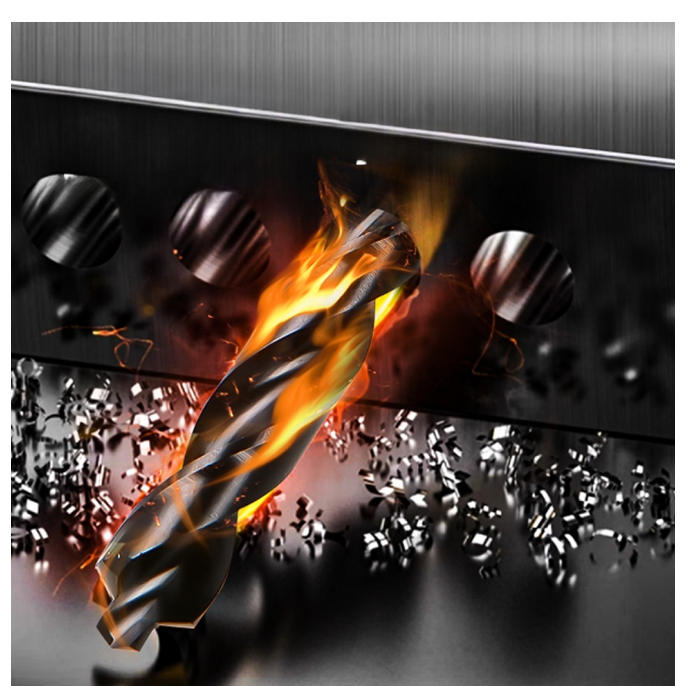 Сверло по металлу Deli RS EDH-MHZ055-E4, 5.5 мм, DIN 338, HSS-TiN - 6