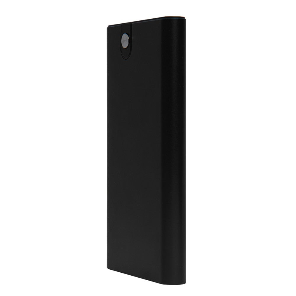 Внешний аккумулятор Power Bank "Safe 10", 10000 mAh, металл, черный