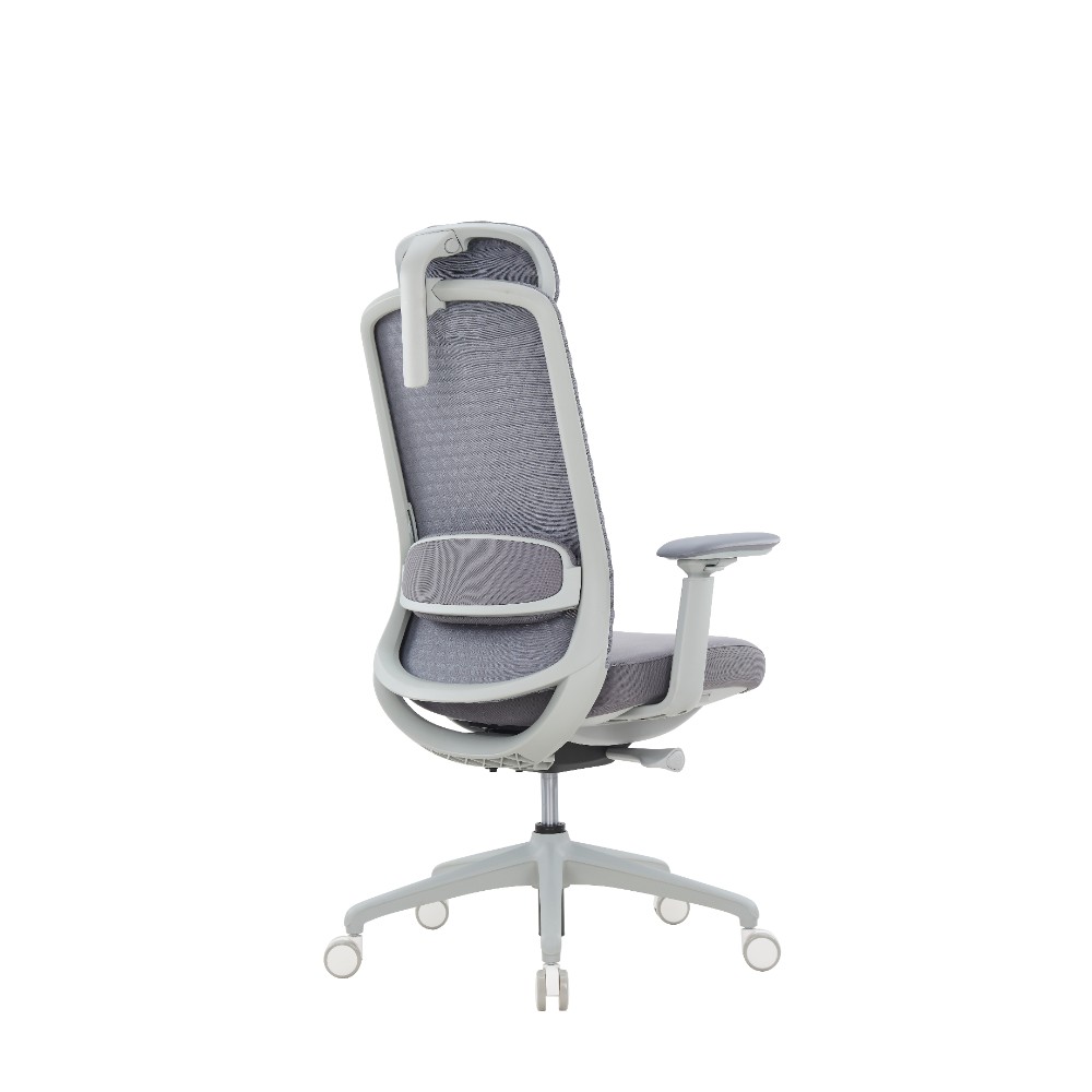 Кресло эргономичное SitZone CH-531A, ткань, пластик, серый - 5