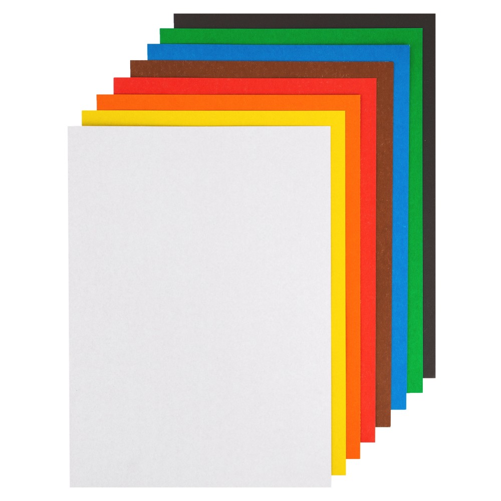 Картон цветной "Цветик", 8 цветов, 16 листов, А4 - 3