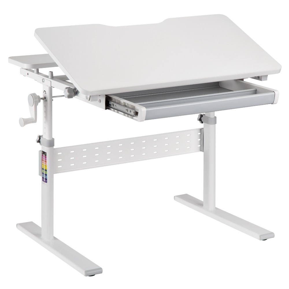 Стол Ergosmart E602 GREY, 800х600х(540-760) мм - 2