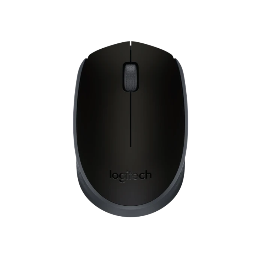 Мышь Logitech "Mouse M171", беспроводная, 1000 dpi, 3 кнопки, серый