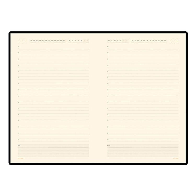 Ежедневник недатированный "Monaco", A5, 272 страницы, темно-синий - 2