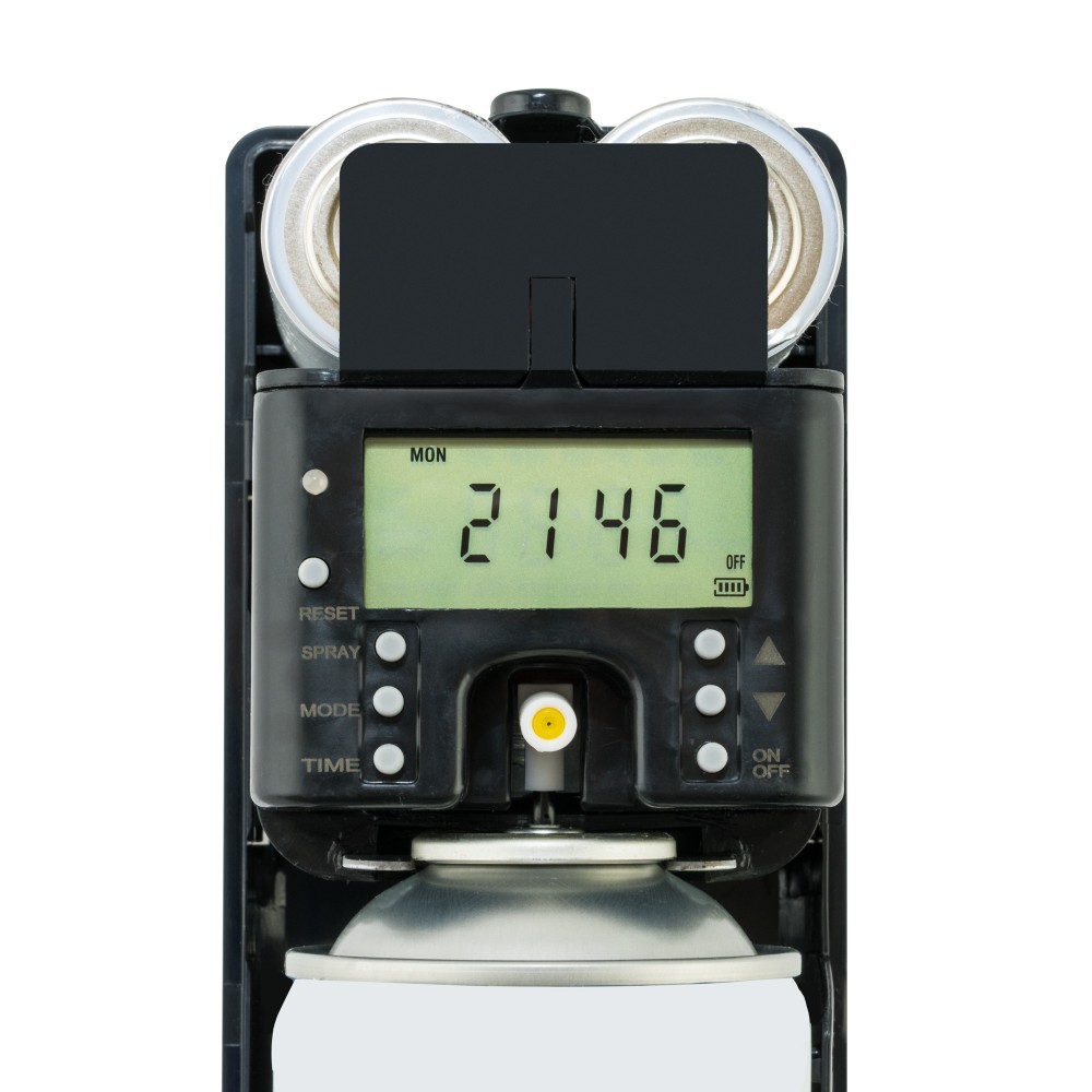 Диспенсер для аэрозольного освежителя воздуха BXG-AR-6006B, электронный, черный - 7