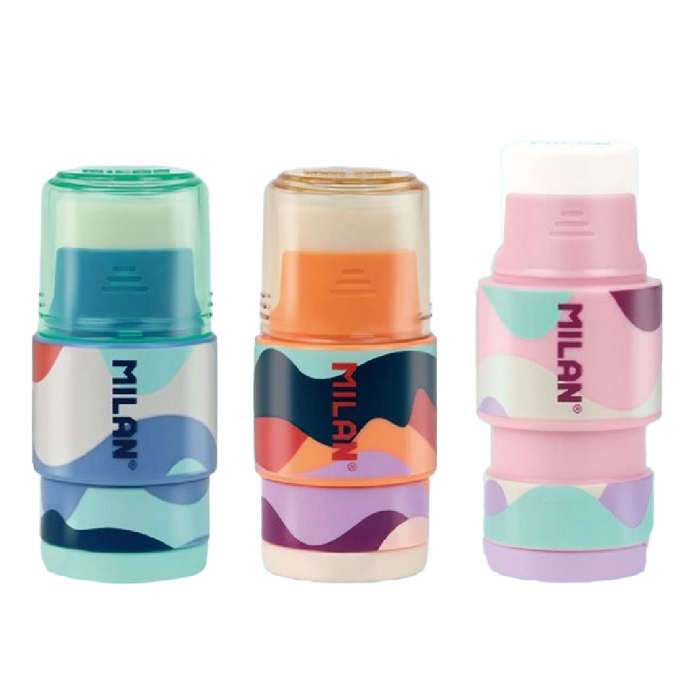 Точилка Milan "The Fun" с ластиком