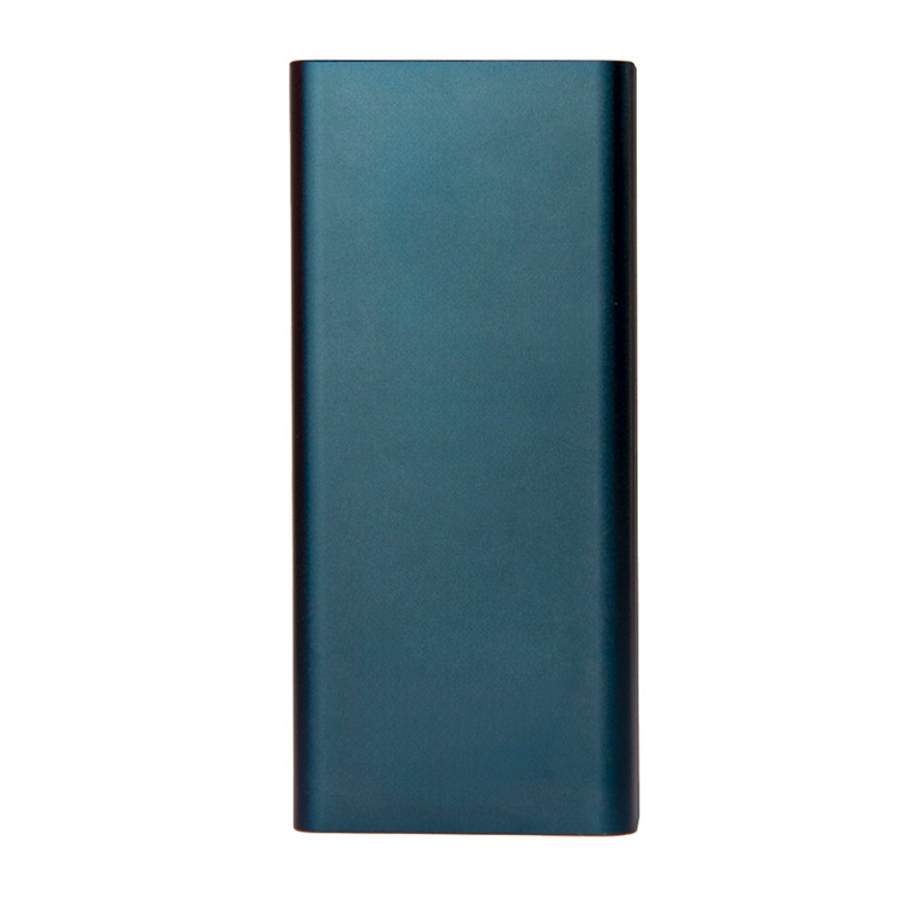 Внешний аккумулятор Power Bank "Iron line 10", 10000 mAh, металл, синий