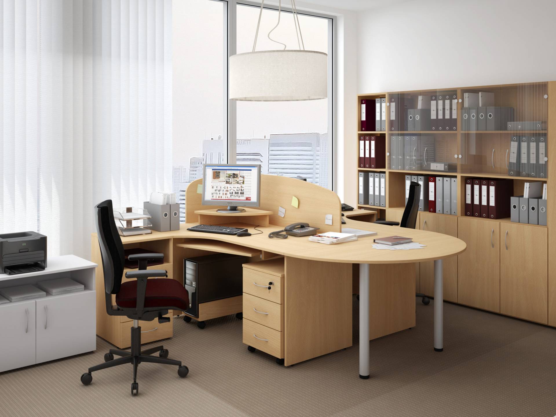 Коллекция Столица стойка прямая С-054, 700х700х1150 мм, дуб сонома - 6