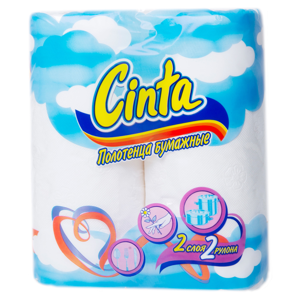Полотенца бумажные "Cinta"