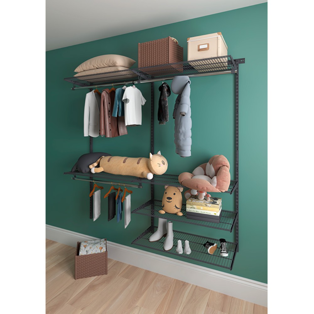 Гардеробная система Optima G180 графит - 2