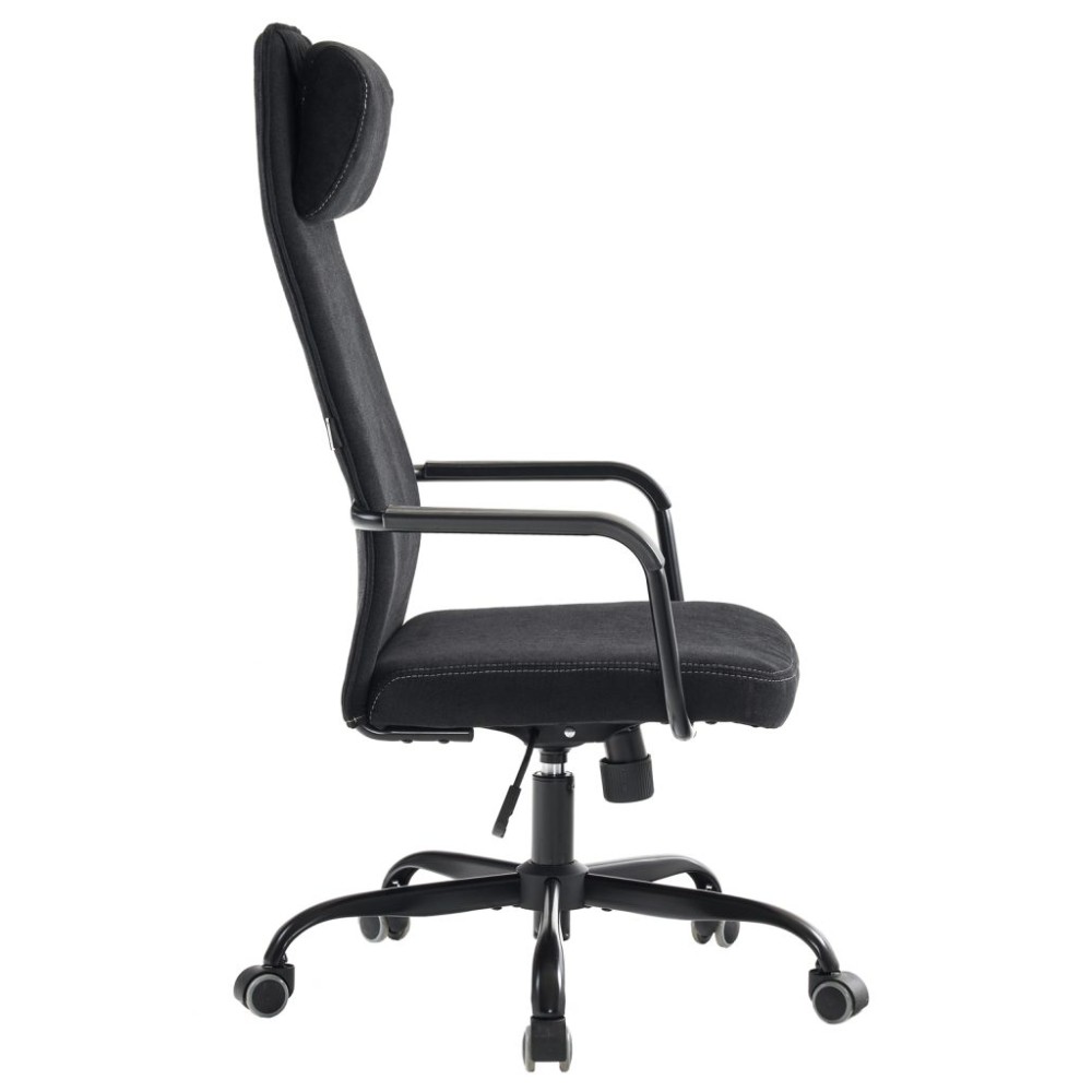 Кресло для руководителя EVERPROF "Mars", ткань, металл, черный - 3