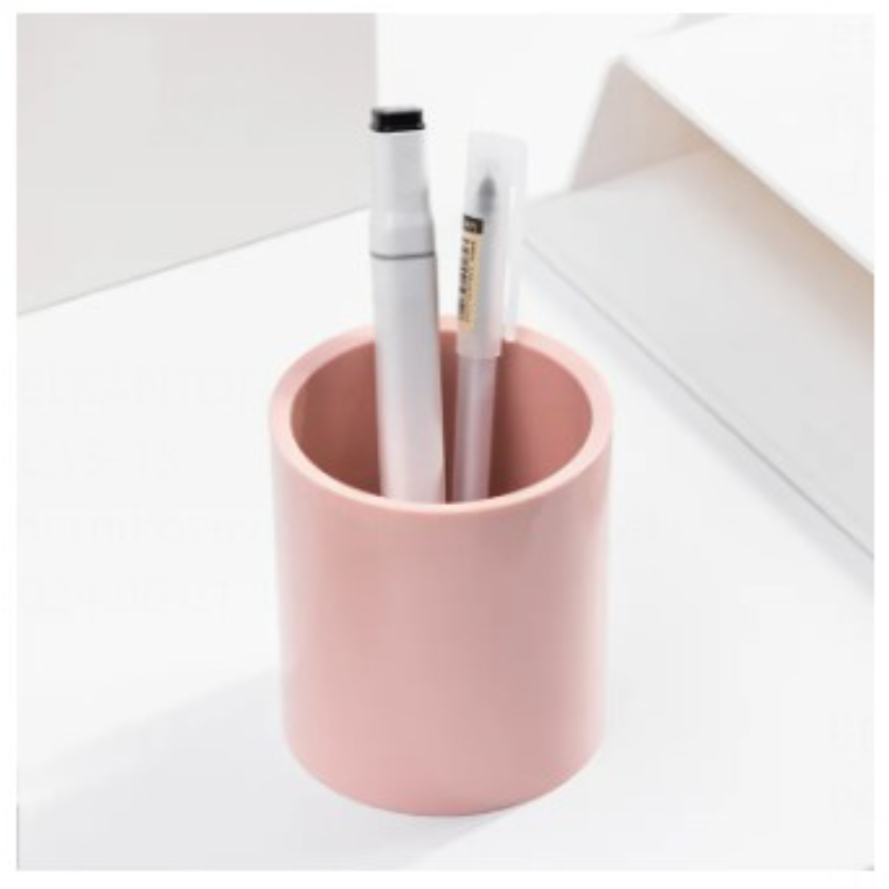 Карандашница Deli "Nusign", пластик, белый - 3