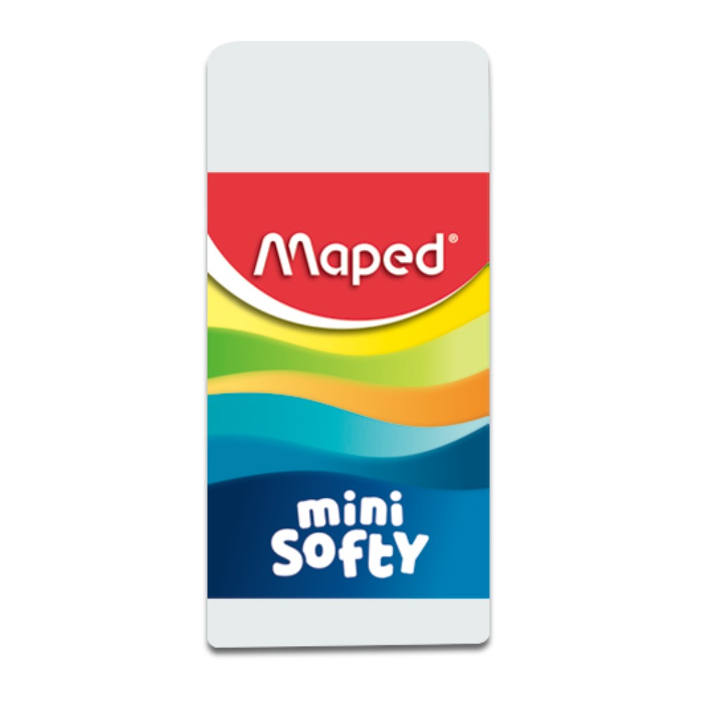 Ластик Maped "Softy", 1 шт, белый, (021528)