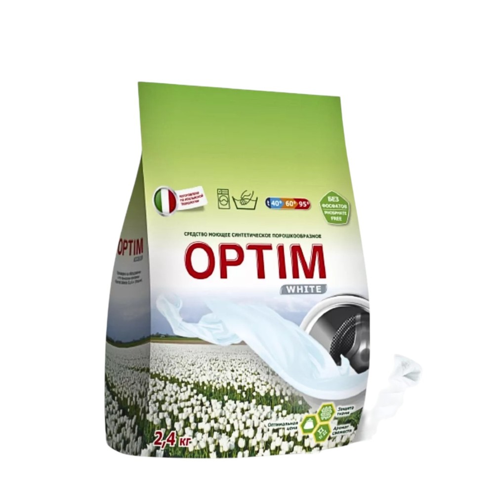 Порошок стиральный OPTIM WHITE