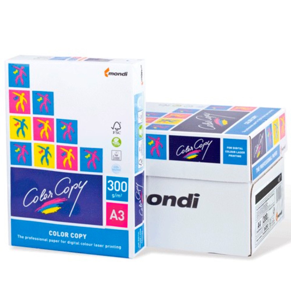 Бумага "Color Copy", А3, 125 листов, 300г/м