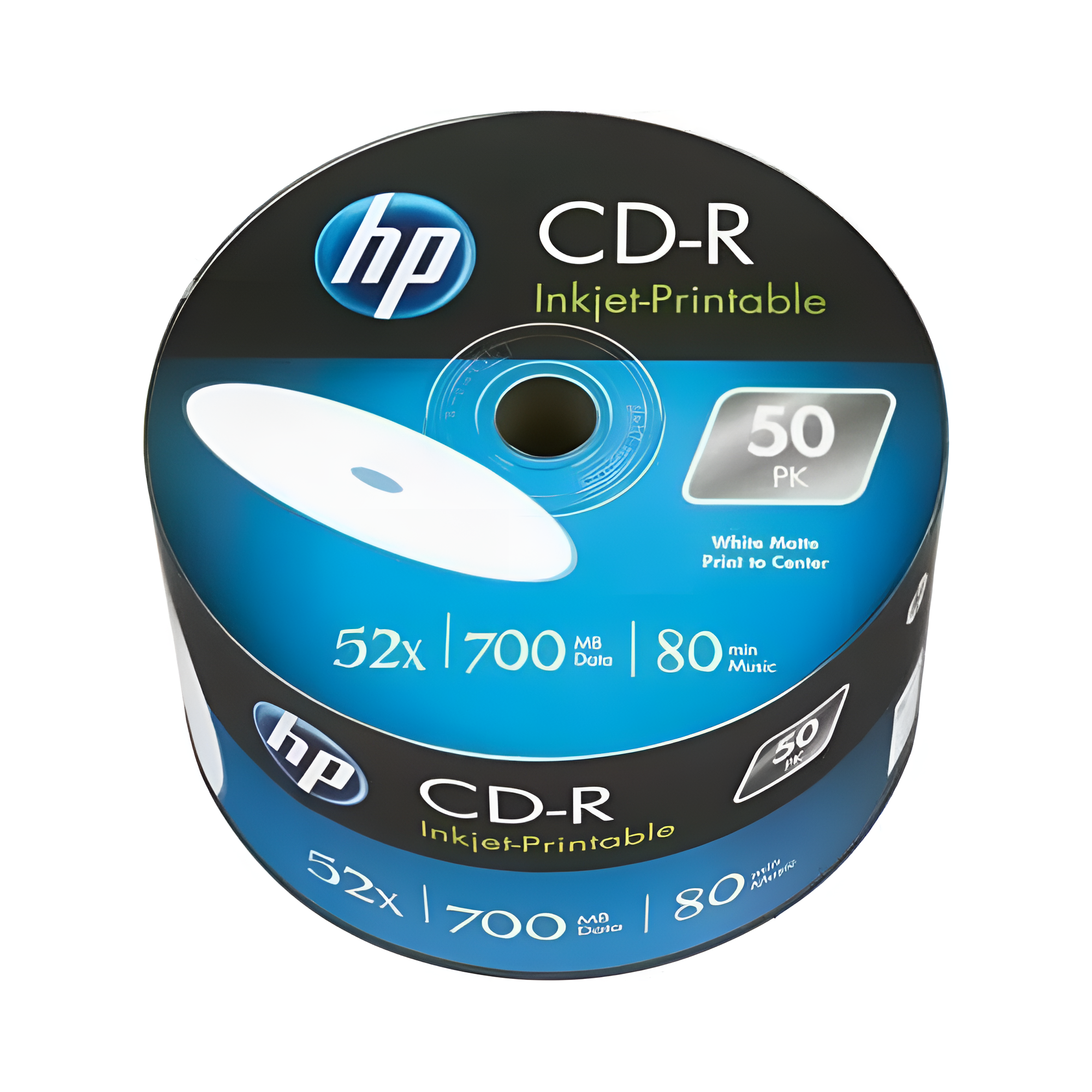 Диск CD-R HP, 700 Мб, 52x, 50 шт