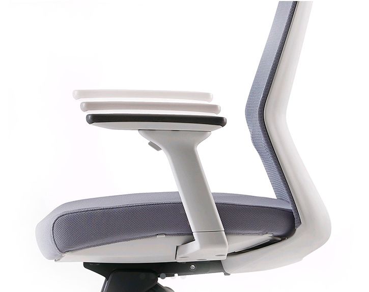 Кресло для руководителя BESTUHL "J1", сетка, ткань, пластик, синий  - 8