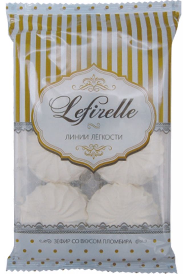 Зефир "Lefirelle" 230 гр., бело-розовый - 4