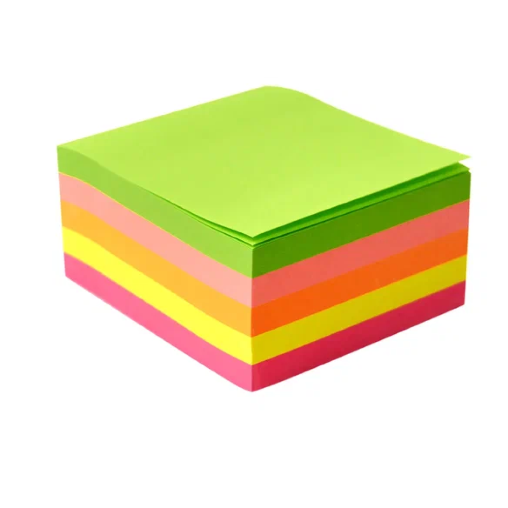 Бумага для заметок на клейкой основе "Yesli:", 75x75 мм