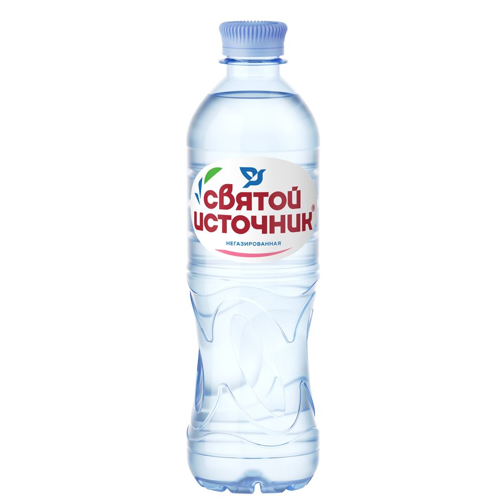 Вода питьевая "Святой Источник", негазированная, 0.5 л